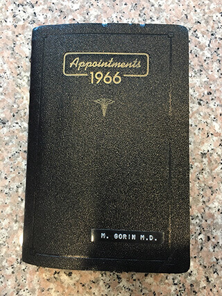 1966 Appointment Book